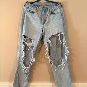 American Eagle Outfitters Light Blue Denim Jeans